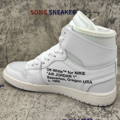 Air Jordan 1 Retro High Off-White White AQ0818-100 02