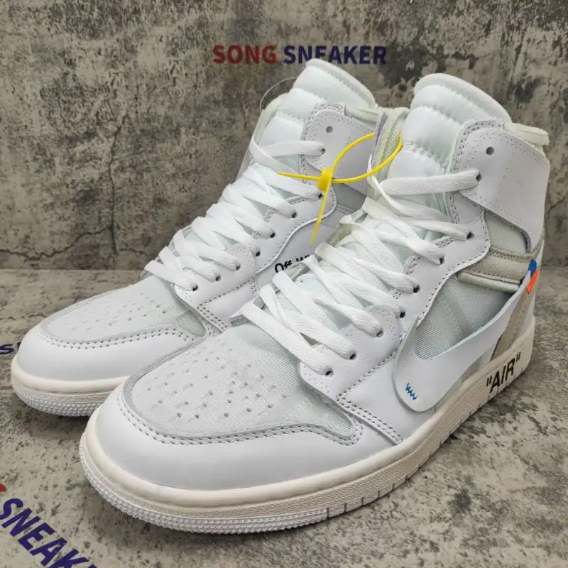 Air Jordan 1 Retro High Off-White White AQ0818-100