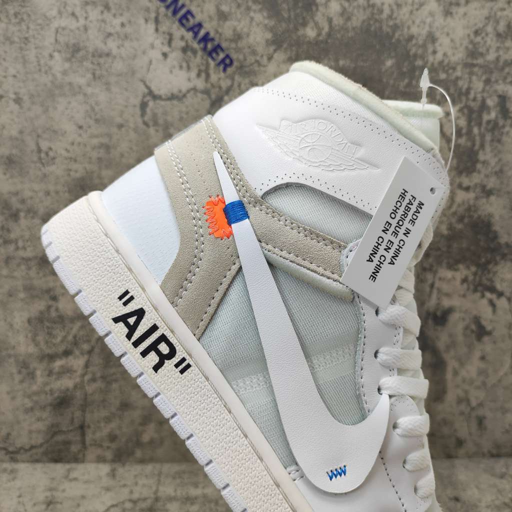 Air Jordan 1 Retro High Off-White White AQ0818-100