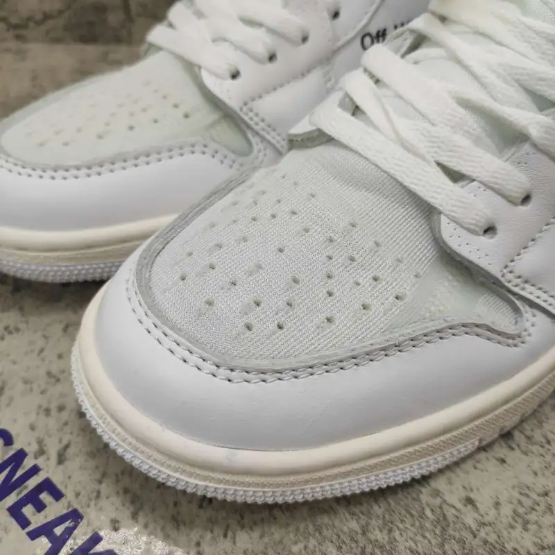 Air Jordan 1 Retro High Off-White White AQ0818-100