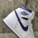 Air Jordan 1 Retro High OG White Purple 555088-115