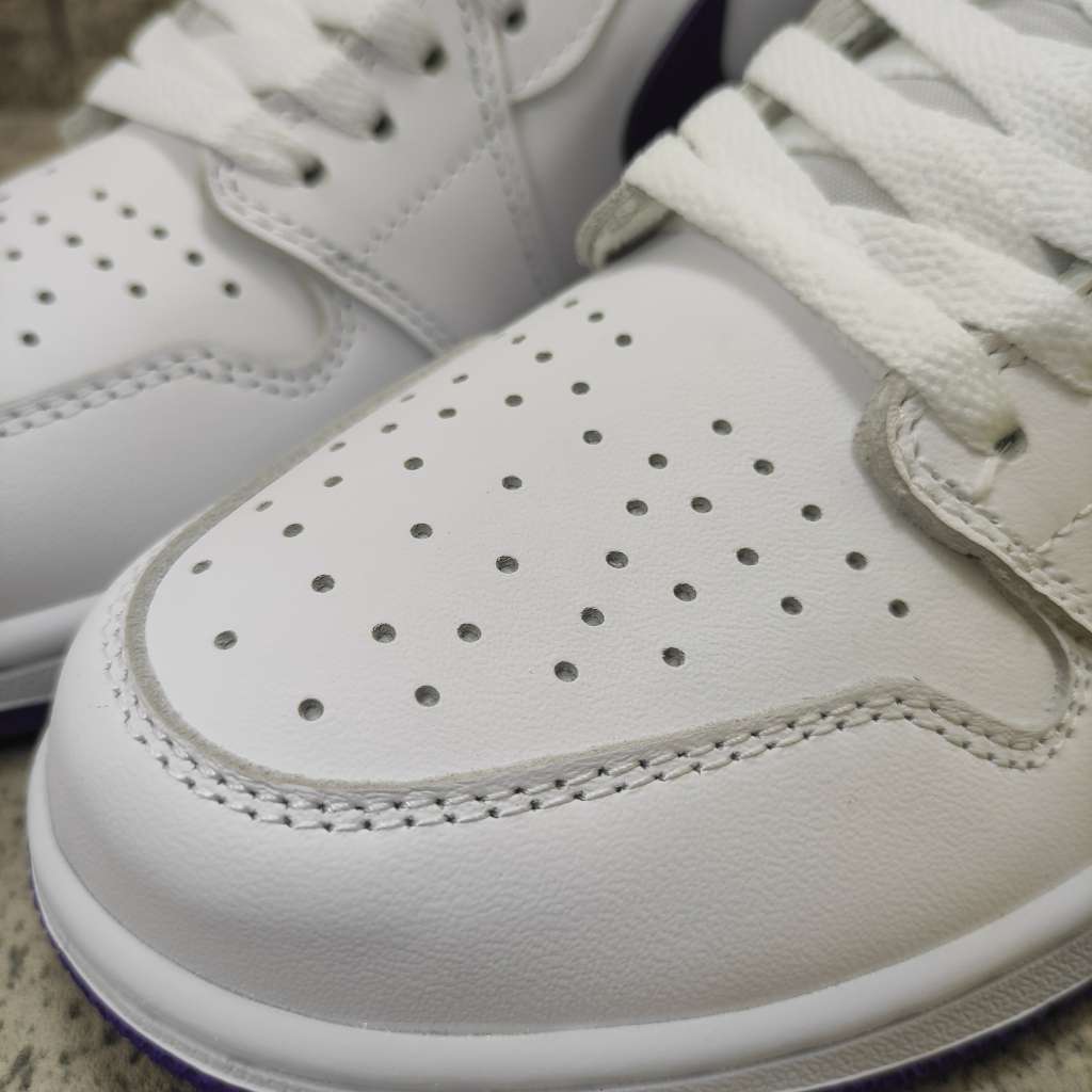 Air Jordan 1 Retro High OG White Purple 555088-115