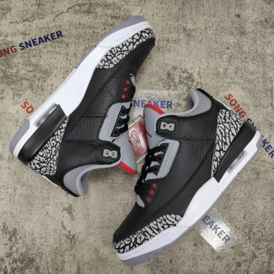 Air Jordan 3 Retro Black Cement (2018) 854262-001 01