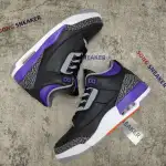 Air Jordan 3 Retro Black Court Purple CT8532-050