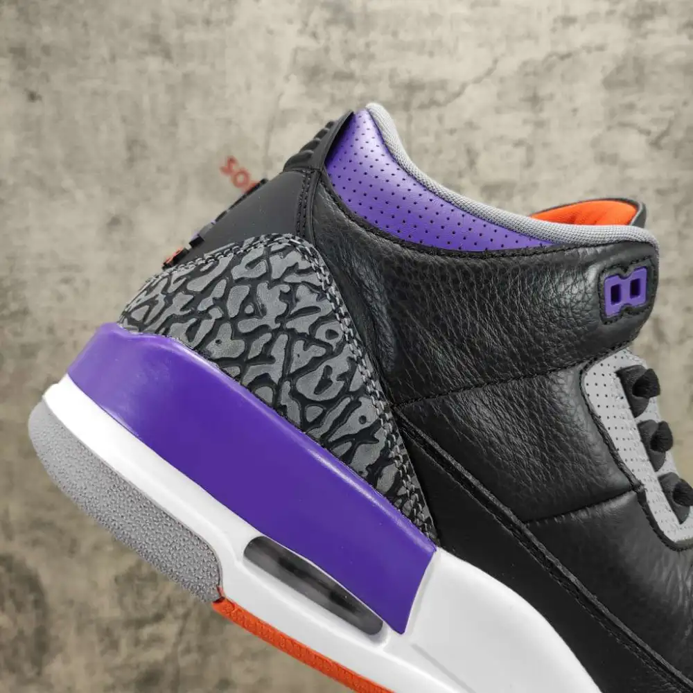 Air Jordan 3 Retro Black Court Purple CT8532-050