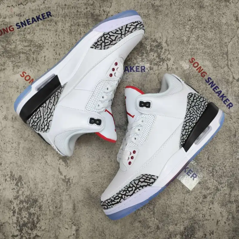 Air Jordan 3 Retro Free Throw Line White Cement 923096-101