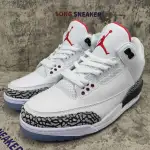 Air Jordan 3 Retro Free Throw Line White Cement 923096-101