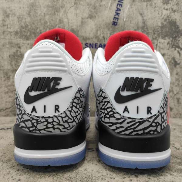 Air Jordan 3 Retro Free Throw Line White Cement 923096-101
