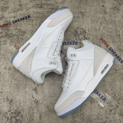 Air Jordan 3 Retro Pure White (2018) 136064-111 01