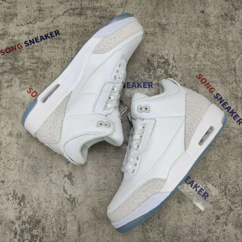 Air Jordan 3 Retro Pure White (2018) 136064-111