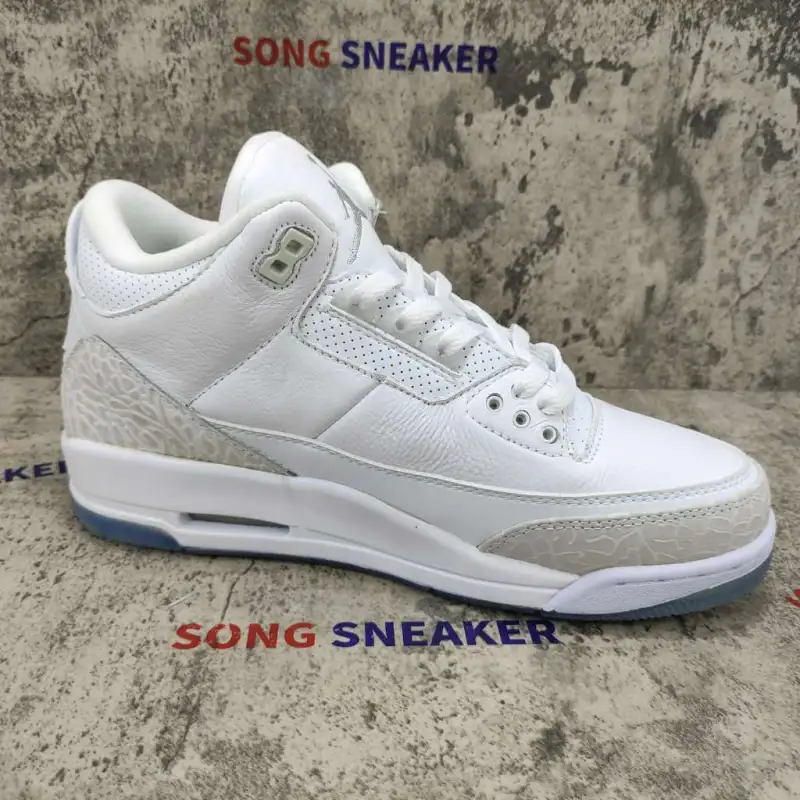 Air Jordan 3 Retro Pure White (2018) 136064-111