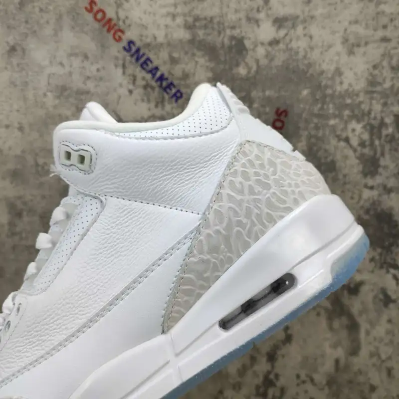 Air Jordan 3 Retro Pure White (2018) 136064-111