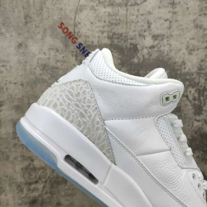 Air Jordan 3 Retro Pure White (2018) 136064-111