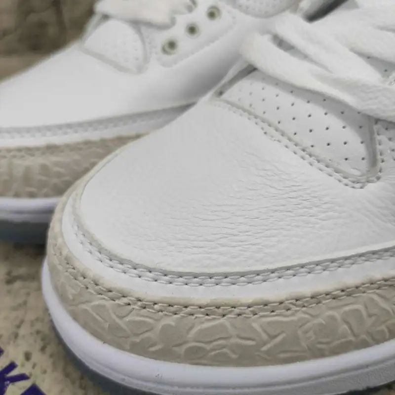 Air Jordan 3 Retro Pure White (2018) 136064-111