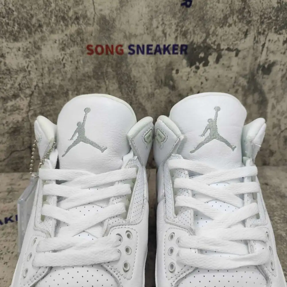 Air Jordan 3 Retro Pure White (2018) 136064-111