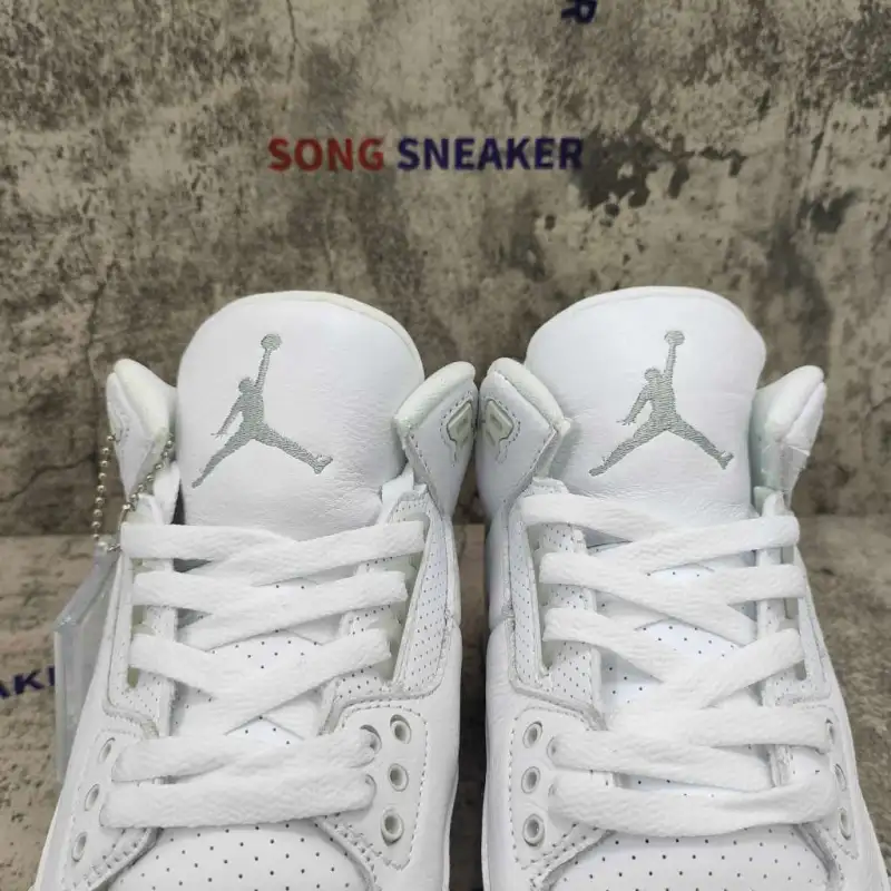Air Jordan 3 Retro Pure White (2018) 136064-111