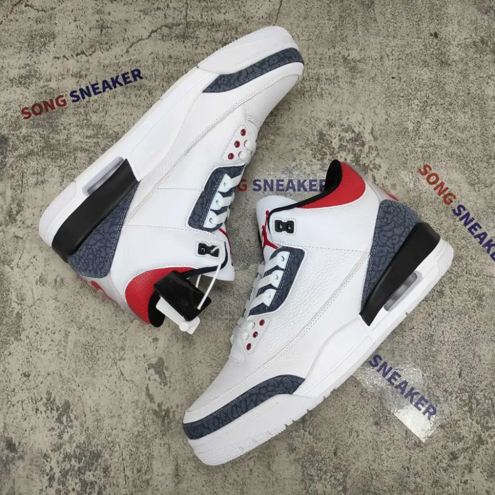 Air Jordan 3 Retro SE Fire Red Denim (2020) CZ6431-100
