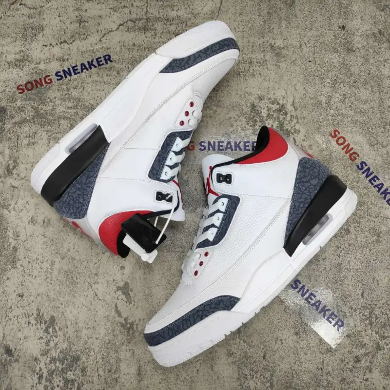 Air Jordan 3 Retro SE Fire Red Denim (2020) CZ6431-100