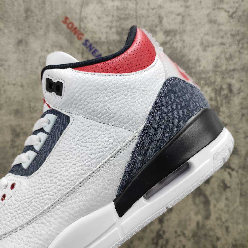Air Jordan 3 Retro SE Fire Red Denim (2020) CZ6431-100
