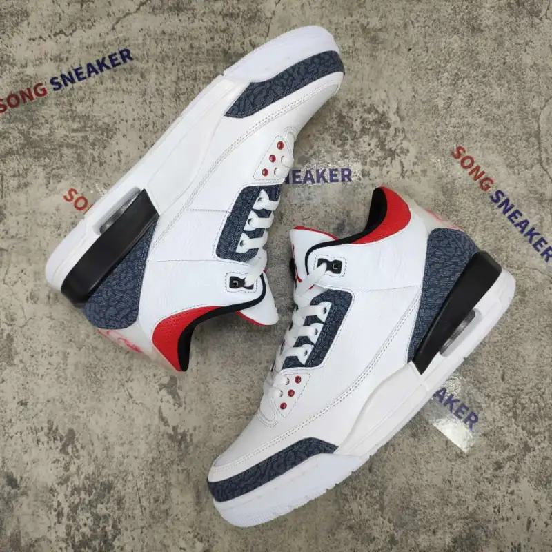 Air Jordan 3 Retro SE-T CO JP Fire Red Denim CZ6433-100