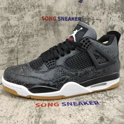 Air Jordan 4 Retro Laser Black Gum CI1184-001 02