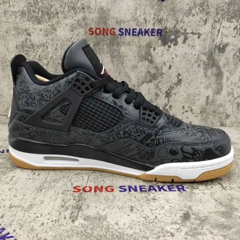 Air Jordan 4 Retro Laser Black Gum CI1184-001