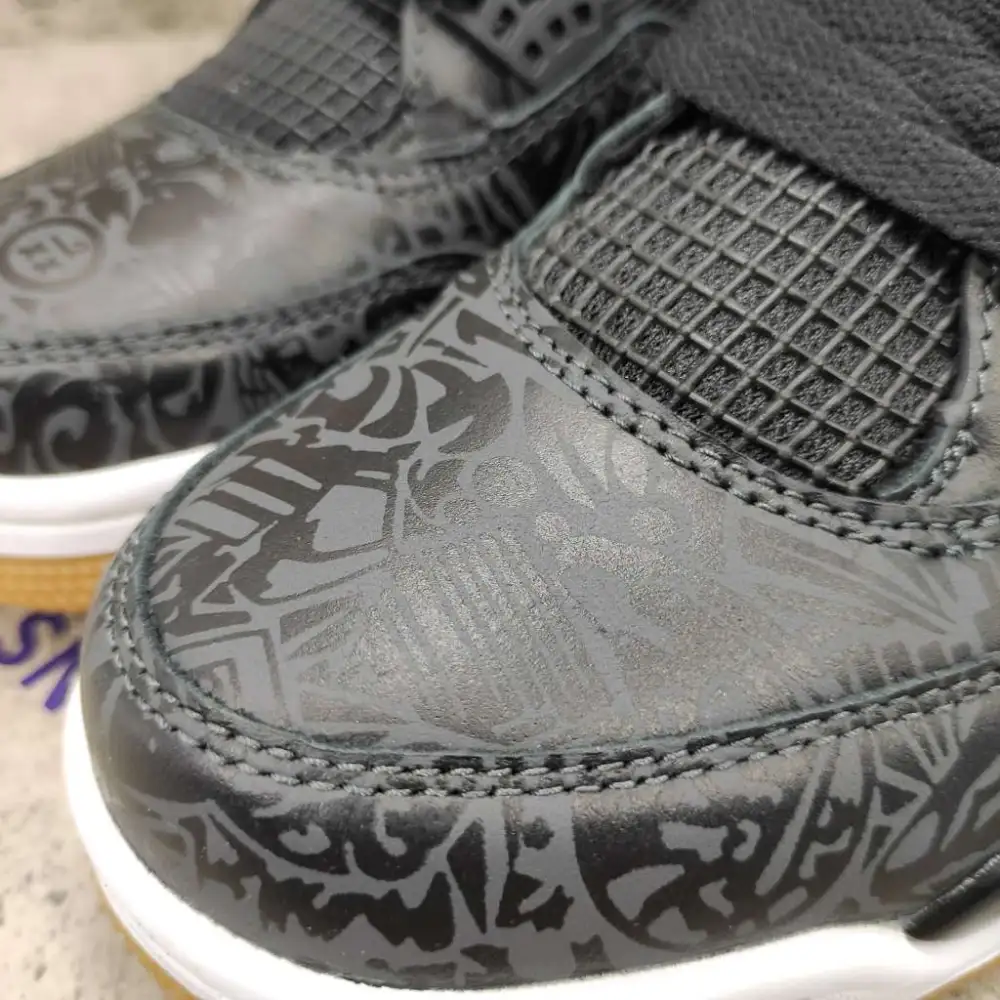 Air Jordan 4 Retro Laser Black Gum CI1184-001