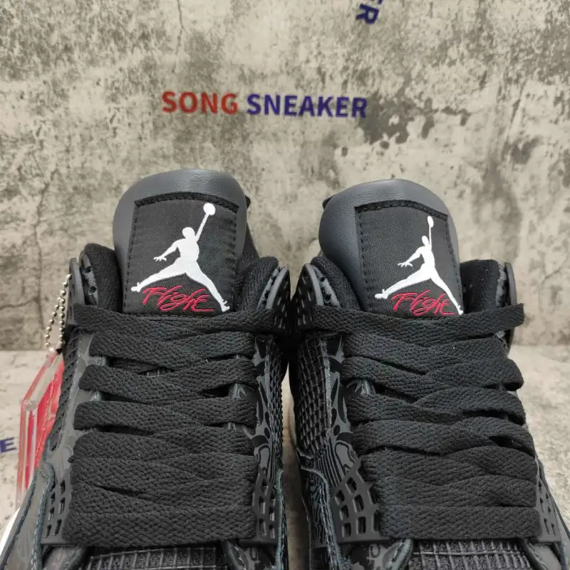 Air Jordan 4 Retro Laser Black Gum CI1184-001