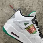 Air Jordan 4 Retro Lucid Green Rasta (W) AQ9129-100