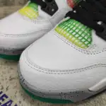 Air Jordan 4 Retro Lucid Green Rasta (W) AQ9129-100