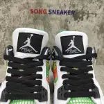 Air Jordan 4 Retro Lucid Green Rasta (W) AQ9129-100
