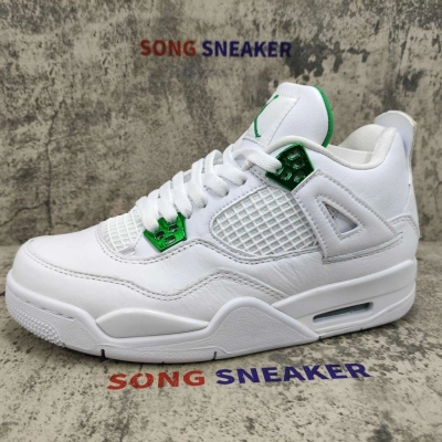 LJR Air Jordan 4 Retro Metallic Green CT8527-113 02