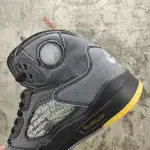 Air Jordan 5 Retro Off-White Black CT8480-001