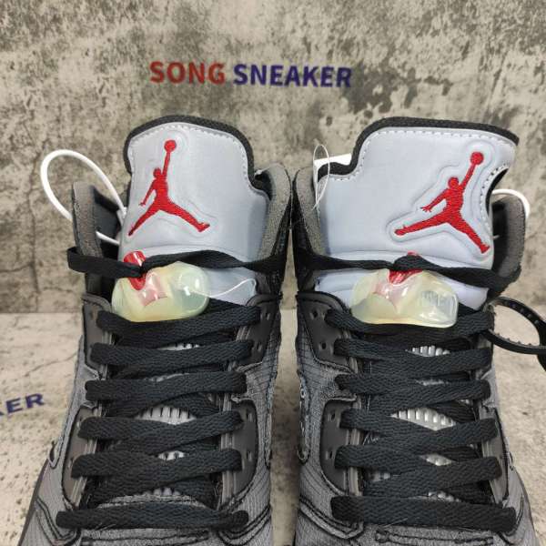 Air Jordan 5 Retro Off-White Black CT8480-001