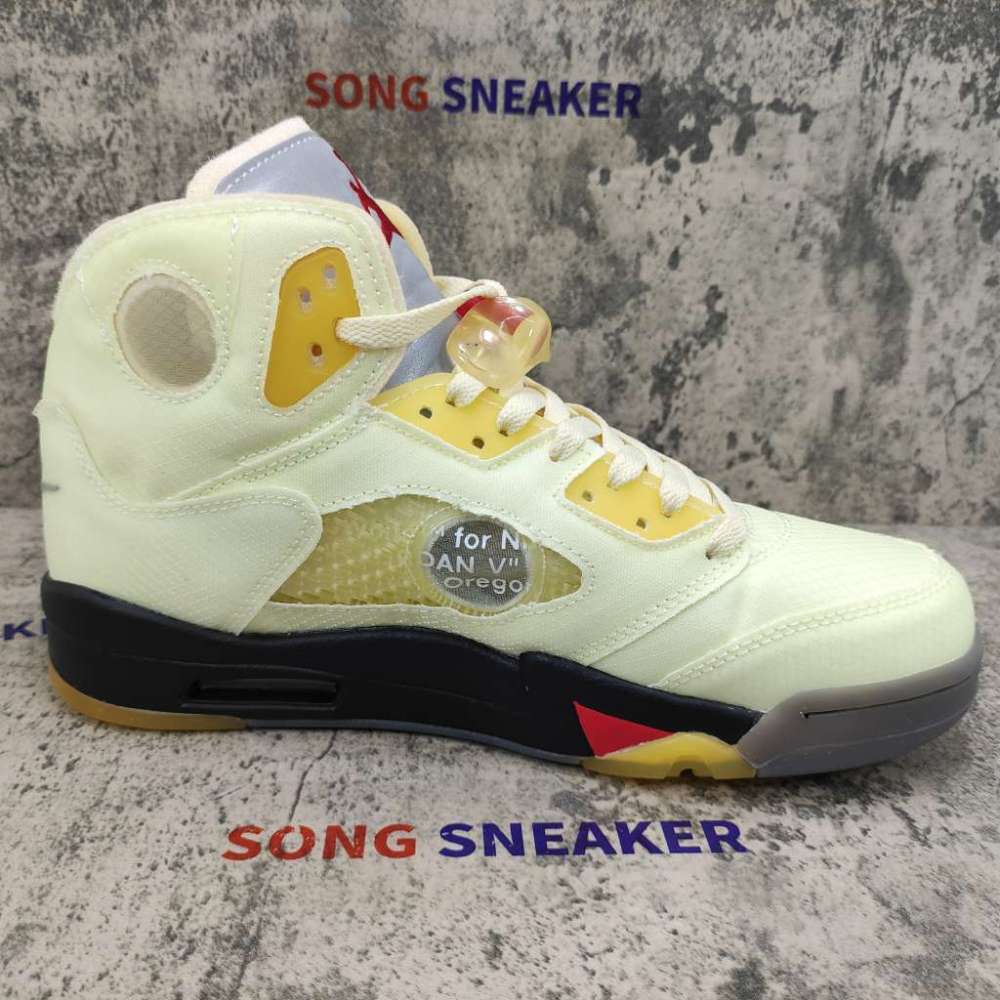 Air Jordan 5 Retro OFF-WHITE Sail DH8565-100
