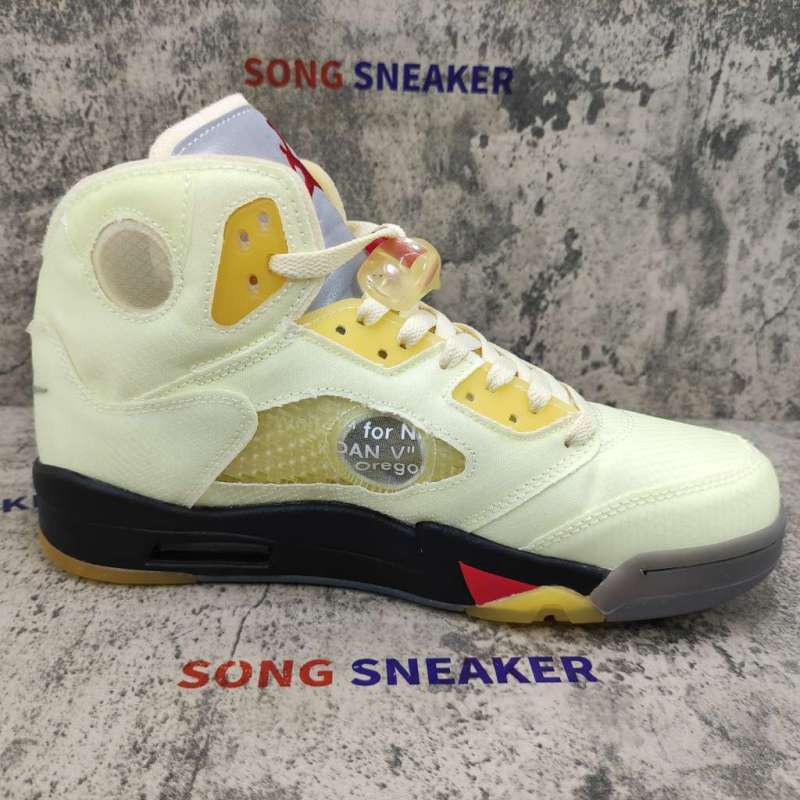 Air Jordan 5 Retro OFF-WHITE Sail DH8565-100