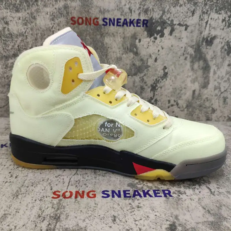 Air Jordan 5 Retro OFF-WHITE Sail DH8565-100