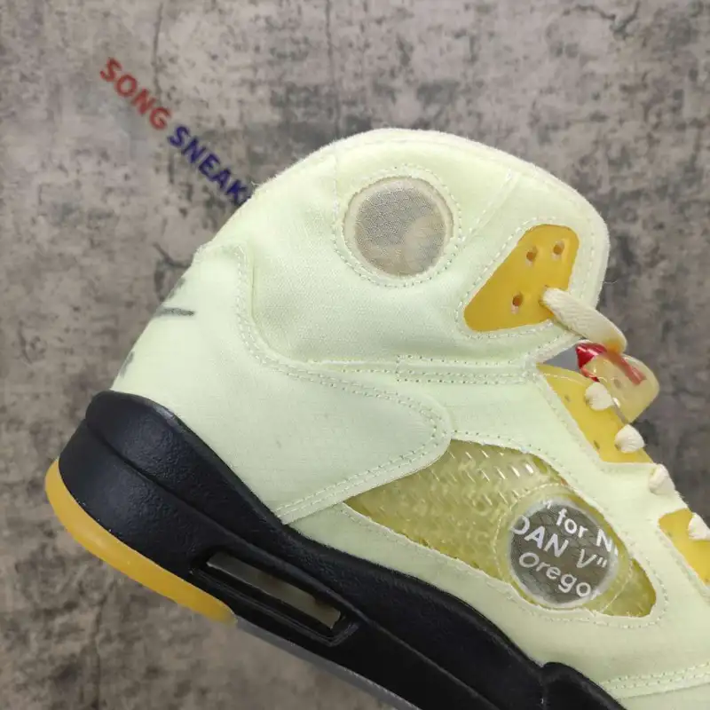 Air Jordan 5 Retro OFF-WHITE Sail DH8565-100