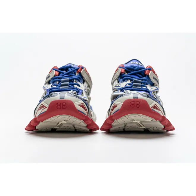 Balenciaga Track 2 Sneaker Beige Blue 570391 W2GN2 8570