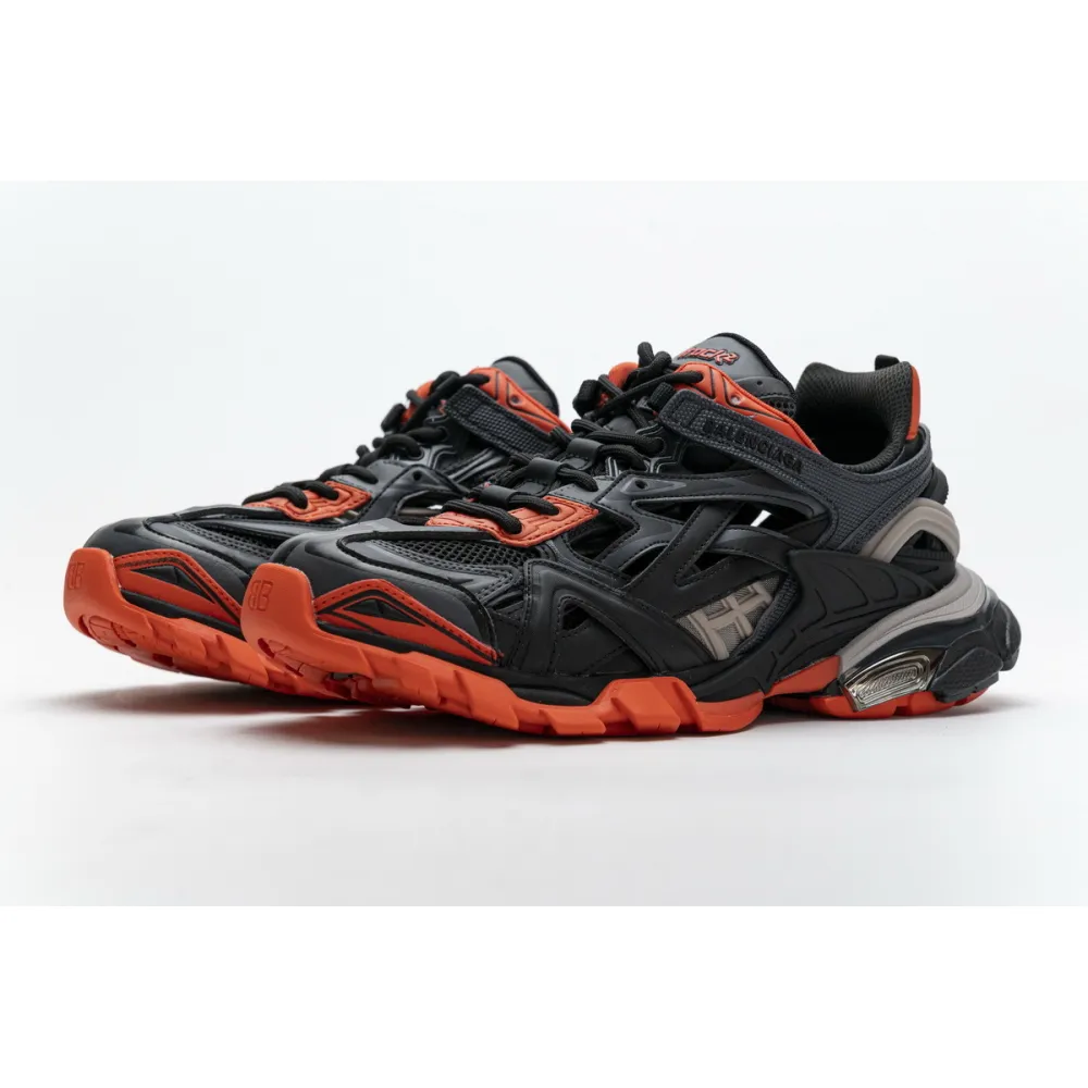 Balenciaga Track 2 Sneaker Dark Grey Orange 570391 W2GN1 2002