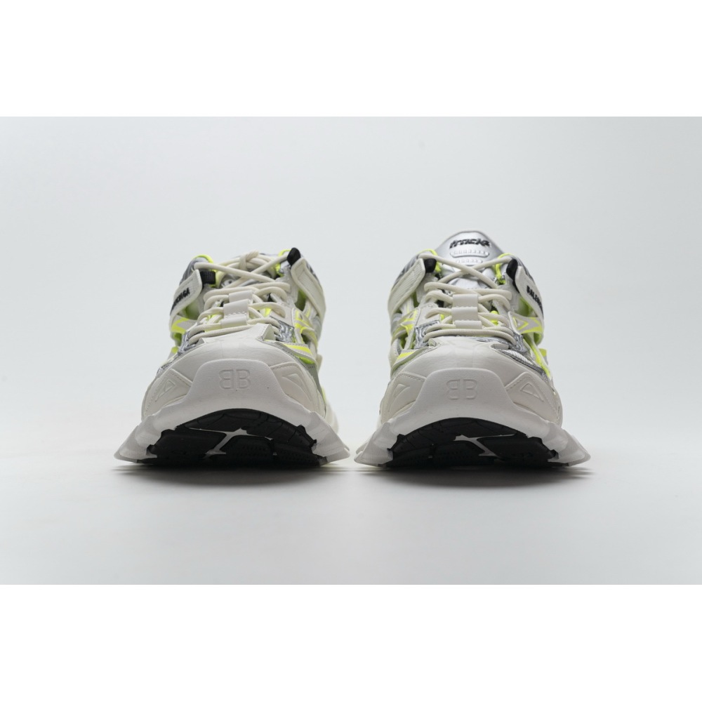 Balenciaga Track 2 Sneaker White Fluo Yellow 568515 W2ON3 9073