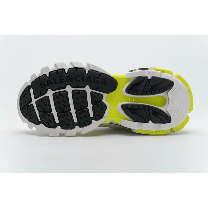 Balenciaga Track 2 Sneaker White Fluo Yellow 568515 W2ON3 9073