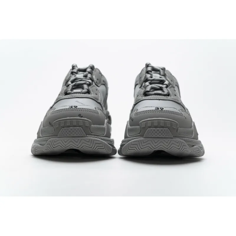 Balenciaga Triple S Allover Logo Gray 536737 W2FA1 1210