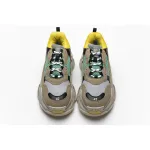 Balenciaga Triple S Beige Green Yellow 483513 W06E3 7070