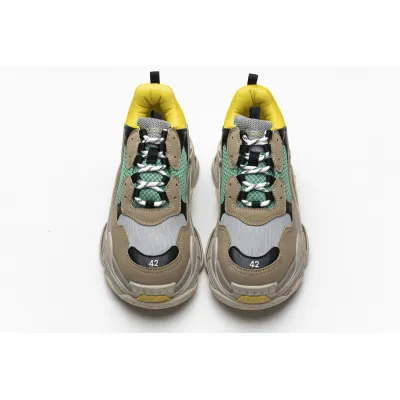 Balenciaga Triple S Beige Green Yellow 483513 W06E3 7070 02