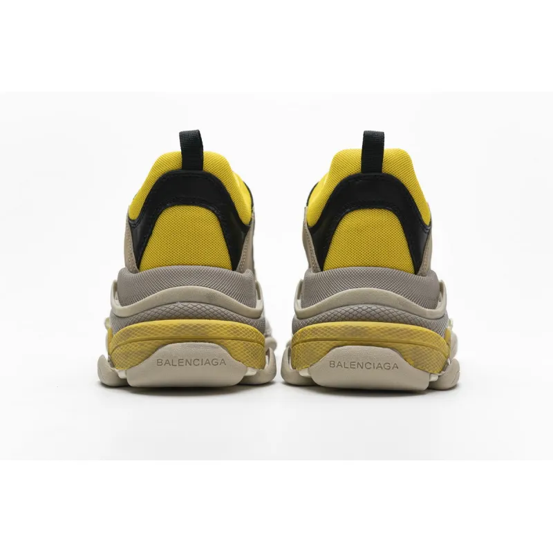 Balenciaga Triple S Beige Green Yellow 483513 W06E3 7070
