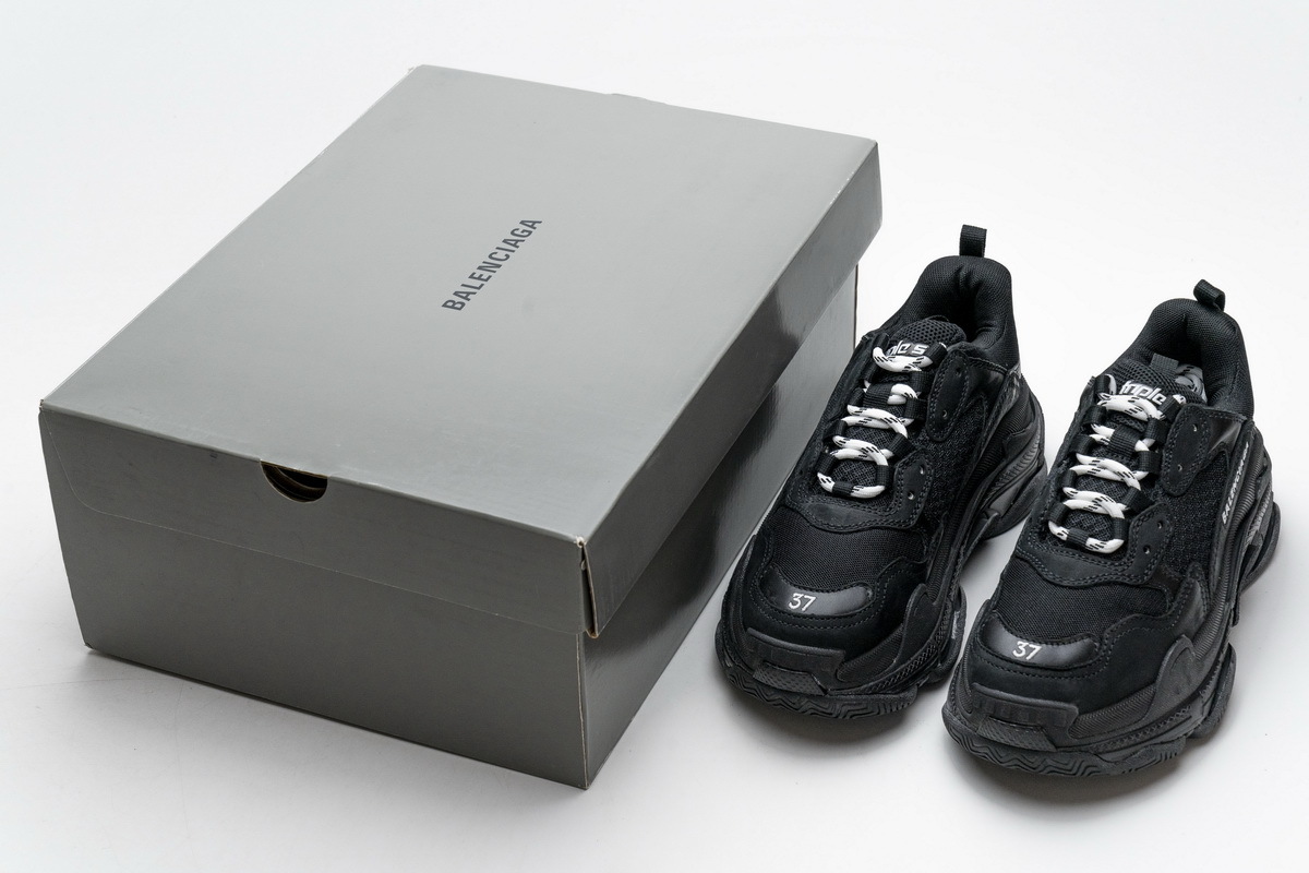 Ba*len*cia*ga triple s black 483513 w06e2 2323