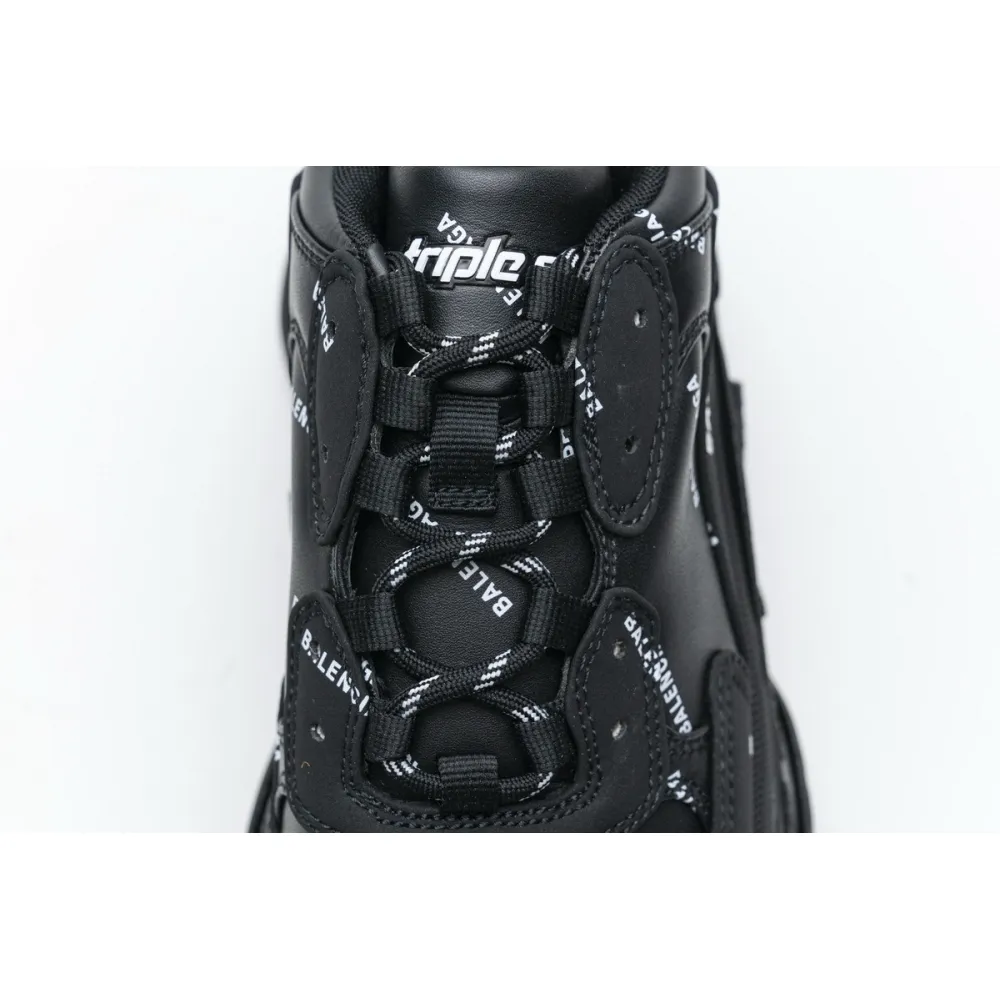 Balenciaga Triple S Black 524039 W06E2 2020
