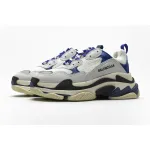 Balenciaga Triple S Black Blue Violet 490672 W09O5 1005