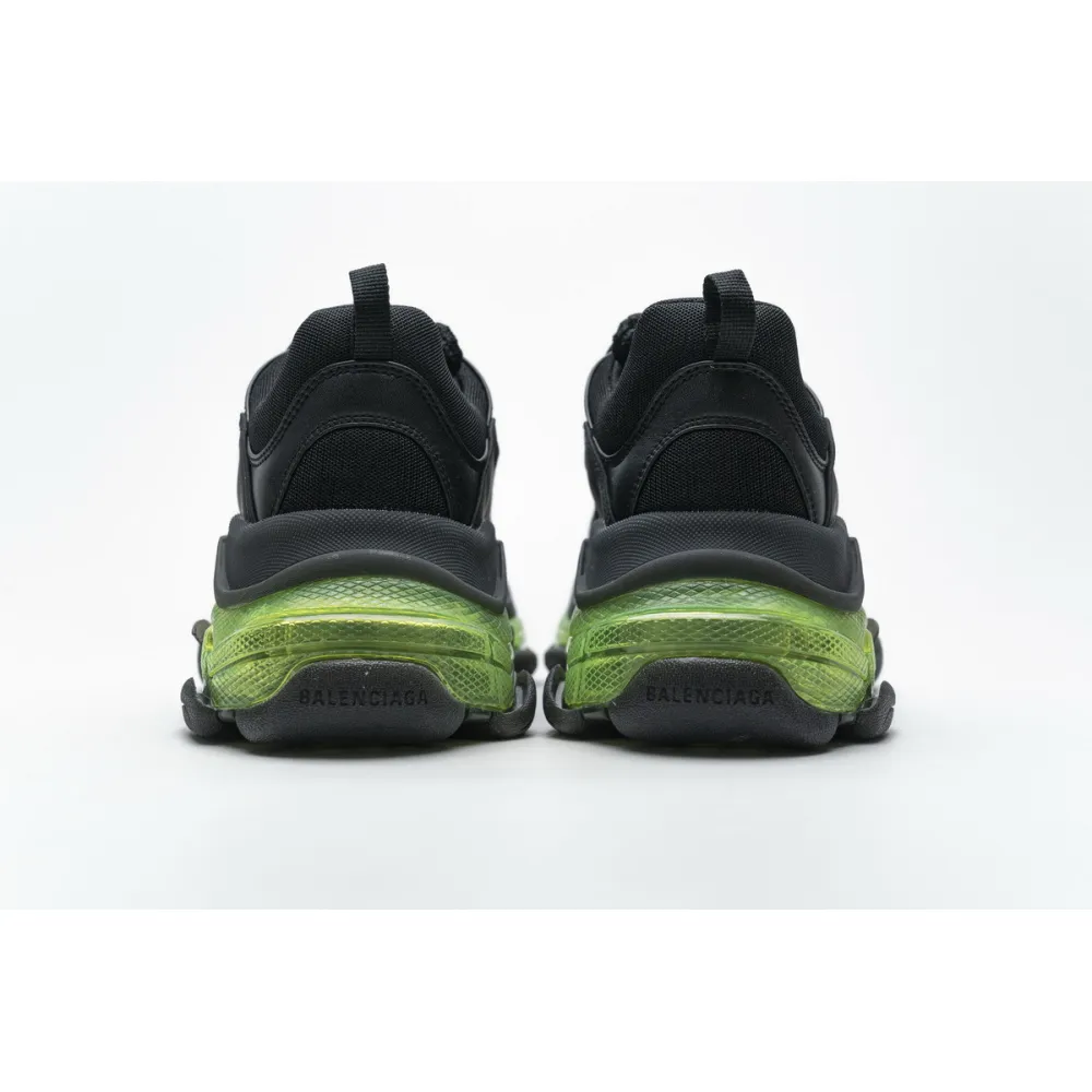 Balenciaga Triple S Black Green 541624 W09O1 2140